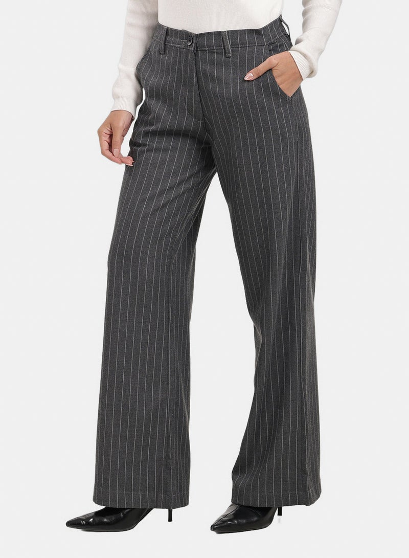Carina Striped Wide-Leg Pants - Image 3